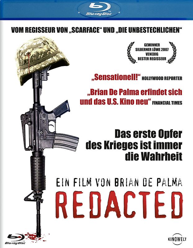 Redacted Blu-ray Disc