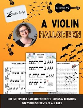 A Violin Halloween: Learn to play fun Halloween music on your Violin!