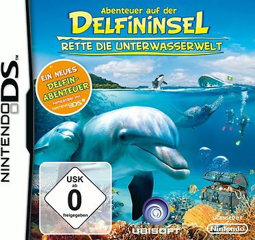 Abenteuer auf der Delfininsel - Rette die Unterwasserwelt Nintendo DS