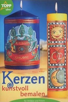 Kerzen kunstvoll gestaltet. Für verschiedene Anlässe