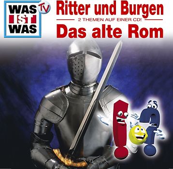 Was ist Was: Folge 04 - Ritter & Burgen/ Das Alte Rom [Audio CD]