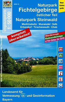UK50-13 Naturpark Fichtelgebirge, östlicher Teil, Naturpark Steinwald