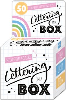 Lettering in a Box - 50 schnelle Letteringtipps - ziehen lachen lettern