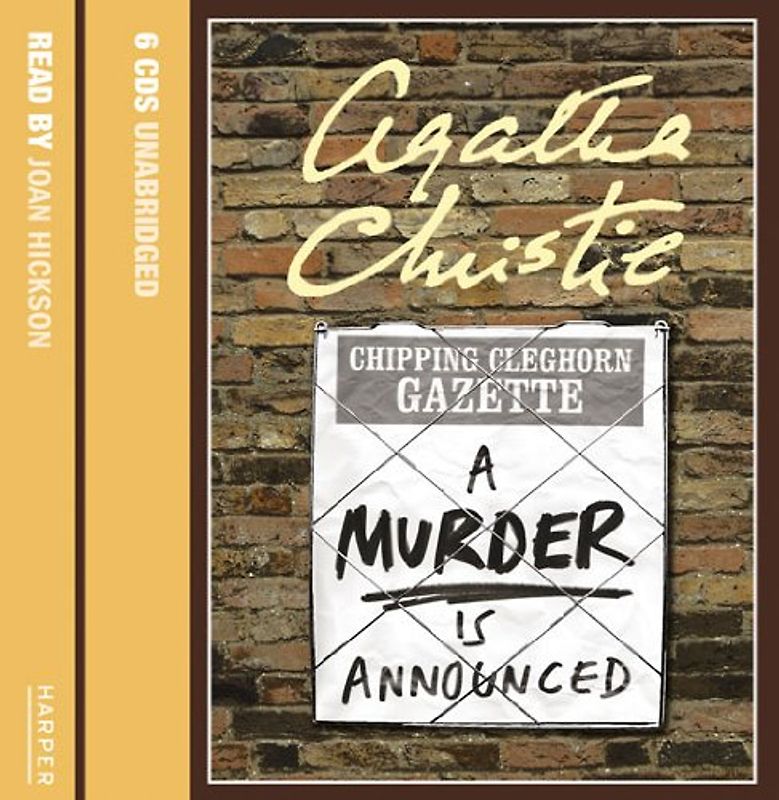 Murder is Announced: Complete & Unabridged