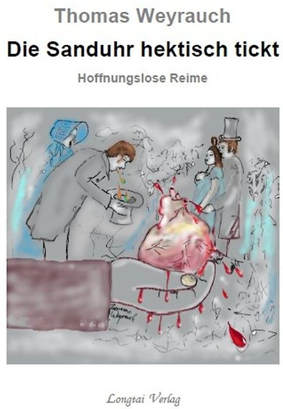 Die Sanduhr hektisch tickt