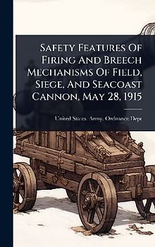 Safety Features Of Firing And Breech Mechanisms Of Field, Siege, And Seacoast Cannon, May 28, 1915