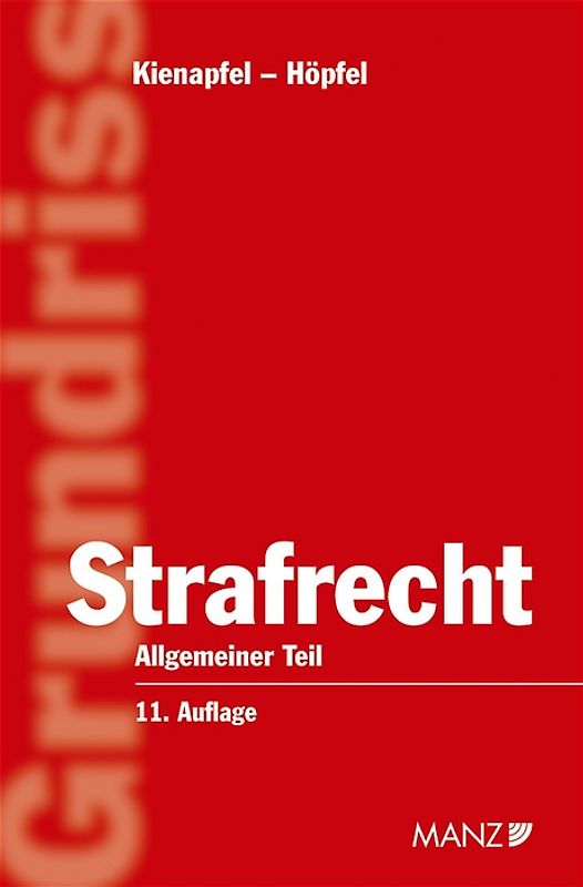 Grundriss des österreichischen Strafrechts