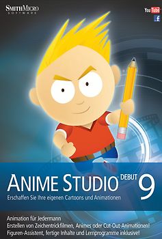 Anime Studio 9 Debut MacOS