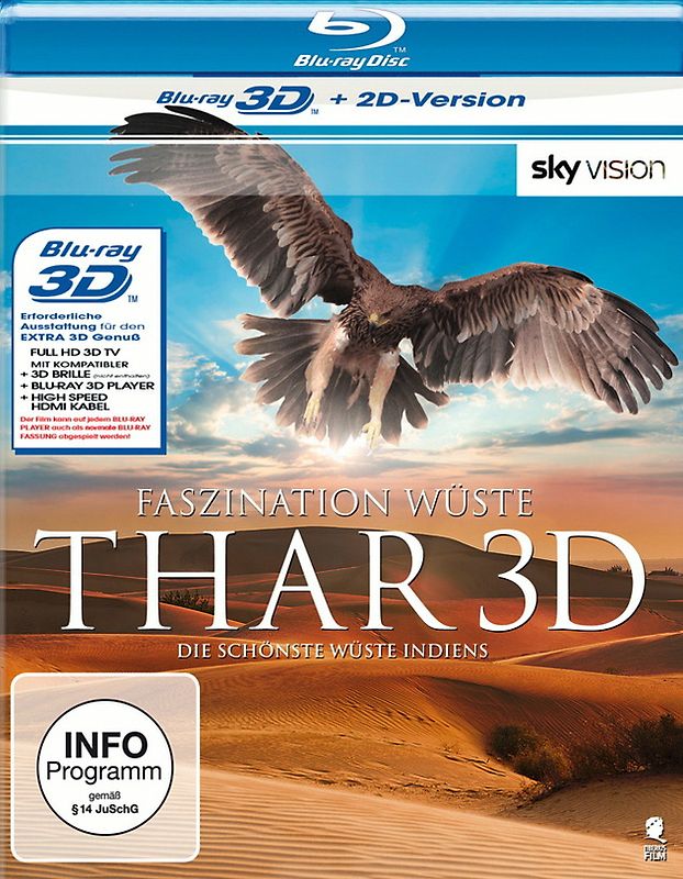 Faszination Wüste - Thar: Die schönste Wüste Indiens 3D [inkl. 2D Version] 3D Blu-ray Disc