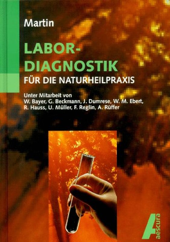 Labordiagnostik in der Naturheilpraxis. Aescura-Titel