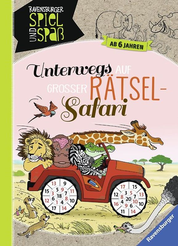 Unterwegs auf großer Rätsel-Safari