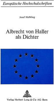 Albrecht von Haller als Dichter