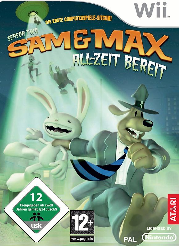 Sam & Max Season 2 Nintendo Wii