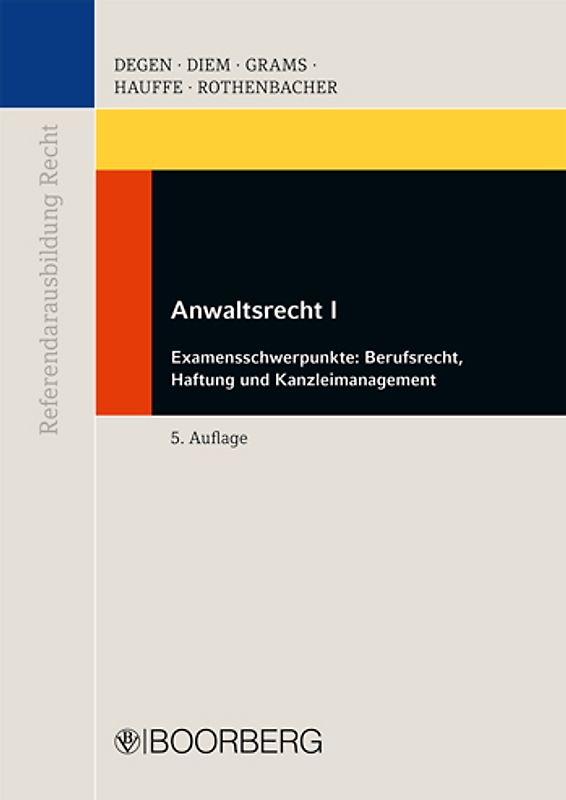 Anwaltsrecht I