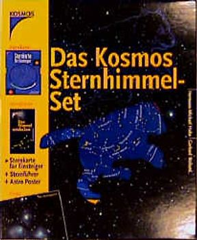 Das Kosmos Sternhimmel-Set. Sternkarte für Einsteiger + Sternführer + Astroposter