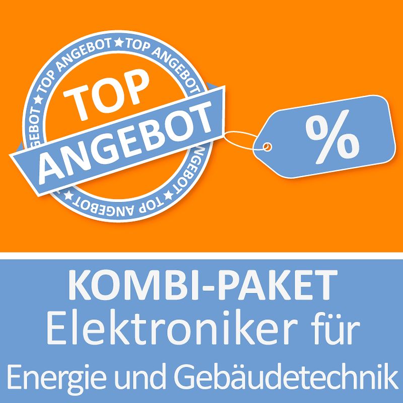 Kombi-Paket Elektroniker für Energie und Gebäudetechnik Lernkarten