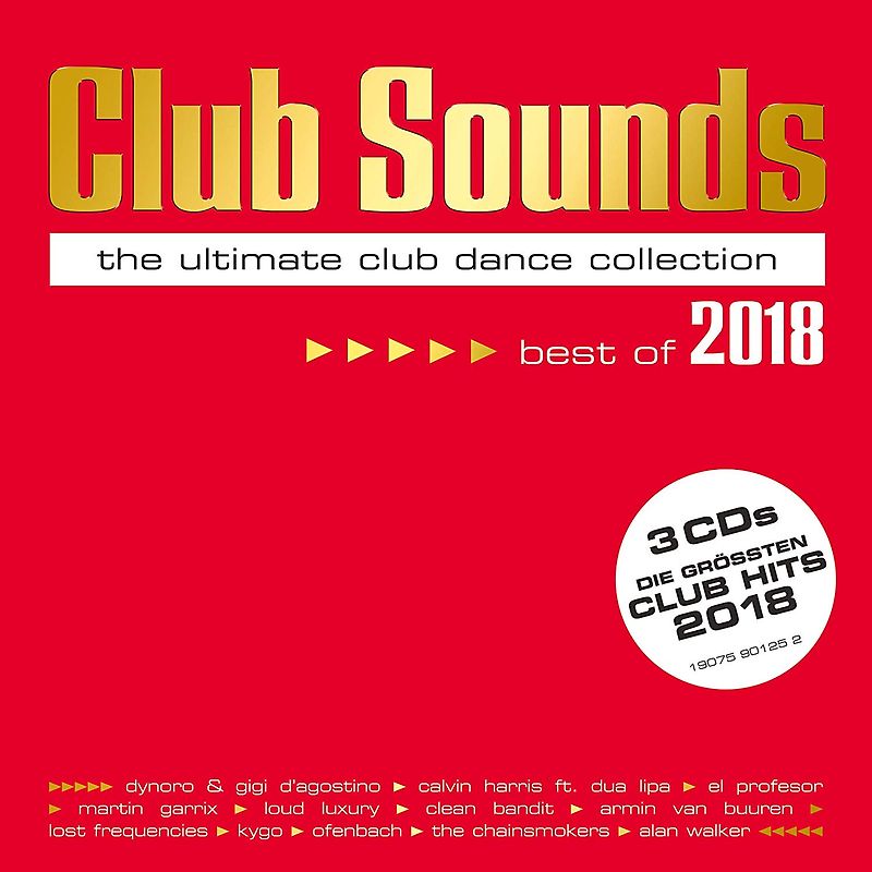 Various - Club Sounds-Best Of 2018 [3 CDs]
