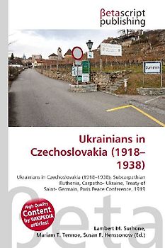 Ukrainians in Czechoslovakia (1918-1938)