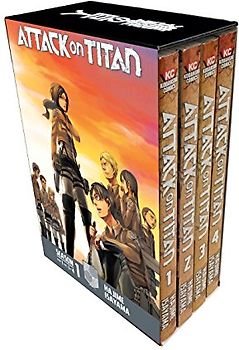 Attack on Titan Season 1 Part 1 Manga Box Set