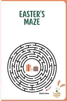 EASTER'S MAZE: Easter Mazes Book for Kids: 50 Mazes of 5 Types: EASTER Activity Book for Kids