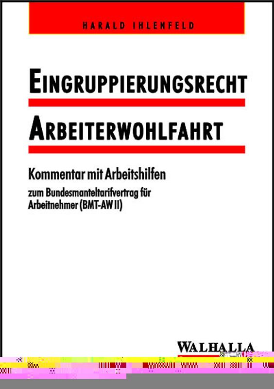 Eingruppierungsrecht Arbeiterwohlfahrt