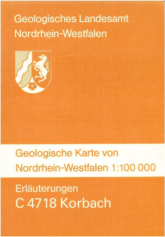 Geologische Karten von Nordrhein-Westfalen 1:100000 / Korbach