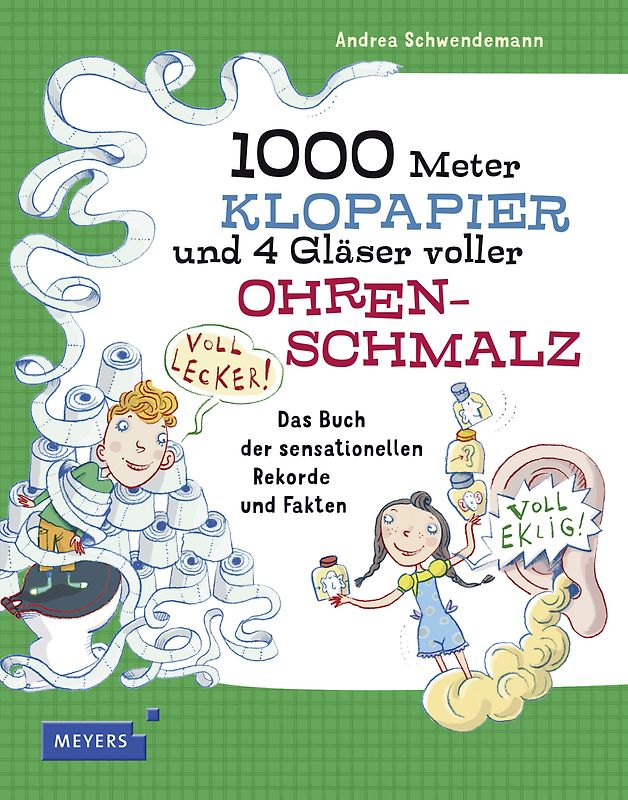 1000 Meter Klopapier und 4 Gläser voller Ohrenschmalz