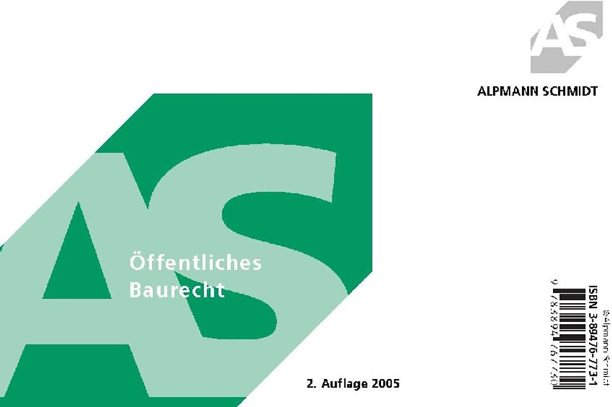 Öffentliches Baurecht
