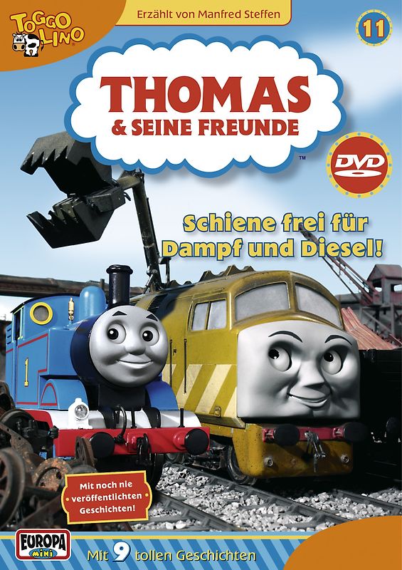 Thomas und seine Freunde (Folge 11) - Schienen frei für Dampf und DVD
