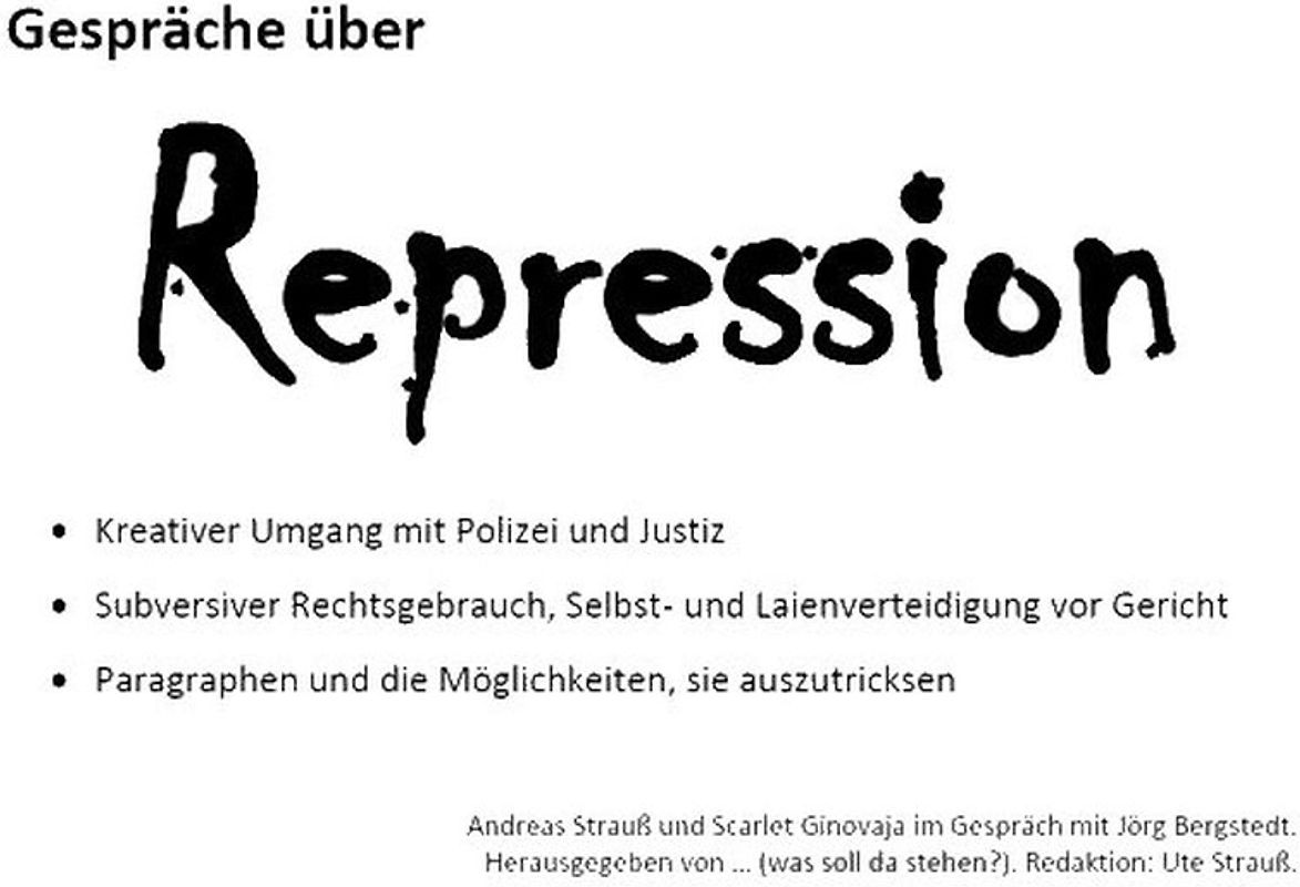 Gespräche über Repression
