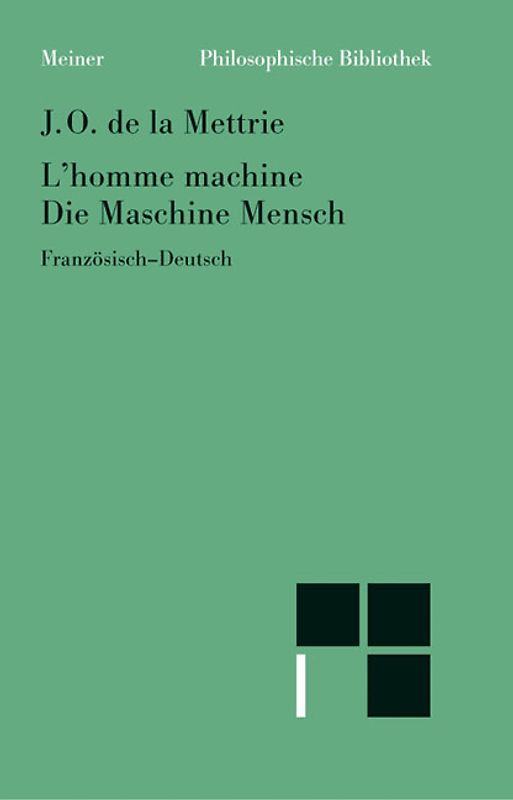 Die Maschine Mensch. L'homme machine