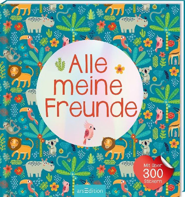 Alle meine Freunde - Dschungel | Mit über 300 Stickern