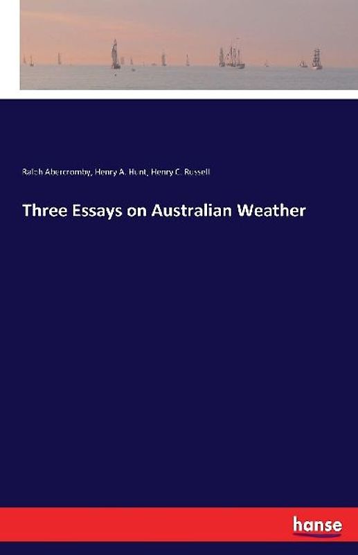 Three Essays on Australian Weather