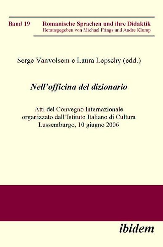 Nell’Officina del Dizionario