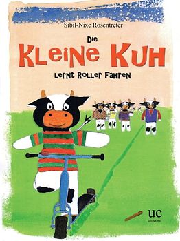 Die kleine Kuh lernt Roller fahren