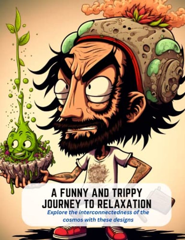 A Funny and Trippy Journey to Relaxation: Explore the interconnectedness of the cosmos with these designs