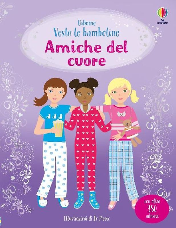 Amiche del cuore. Con adesivi