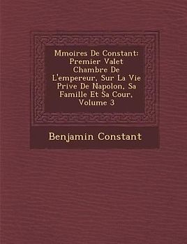 M Moires de Constant