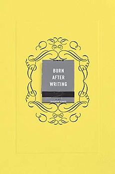 Burn After Writing (Yellow)