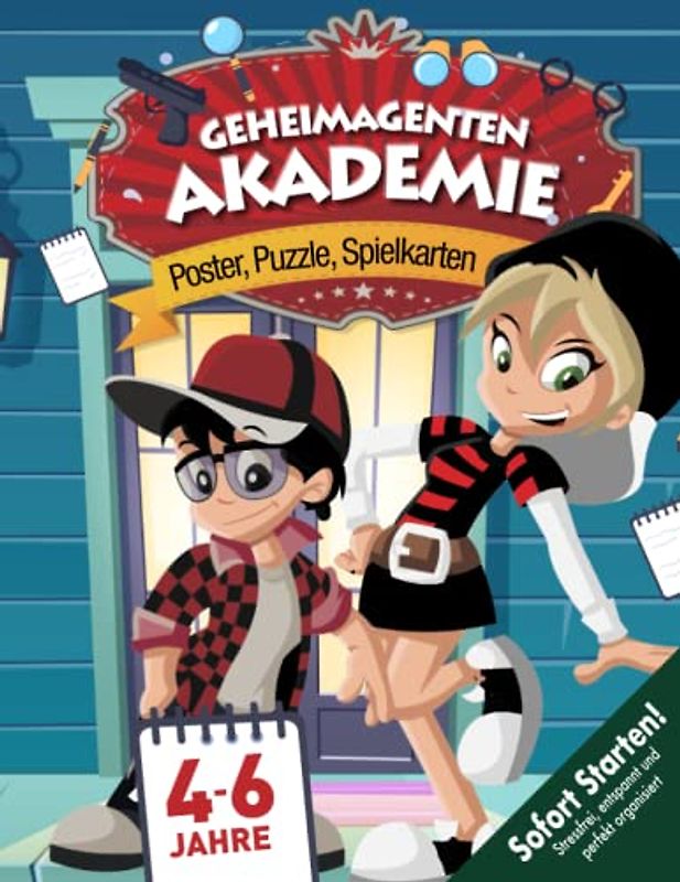 Akademie für Geheimagenten Schnitzeljagd (Kindergeburtstag) 4-6 Jahre: Mit dem Agenten-Armband geht es für euch auf eine spannende Schatzsuche voller Rätsel & Herausforderungen. (Bravo Schatzsuche)