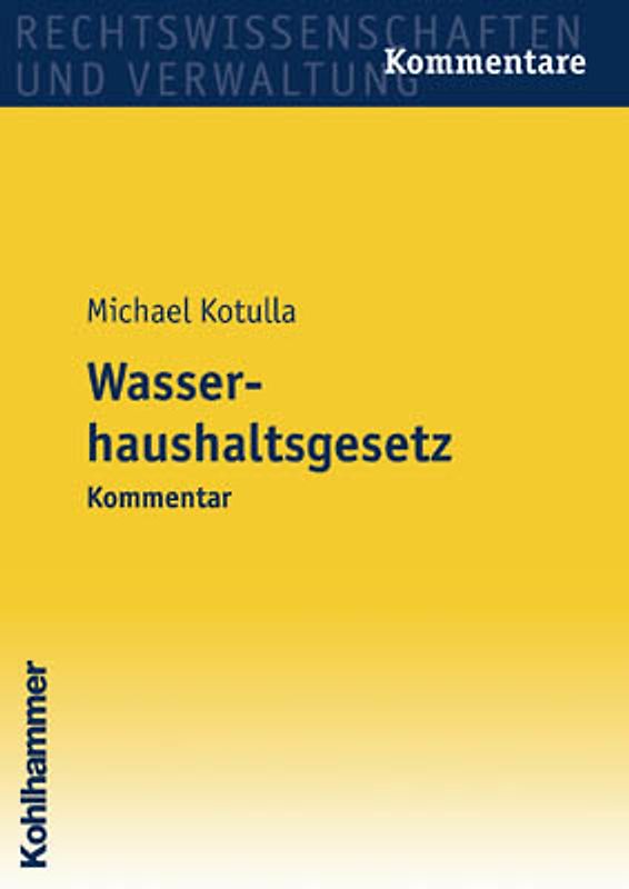 Wasserhaushaltsgesetz