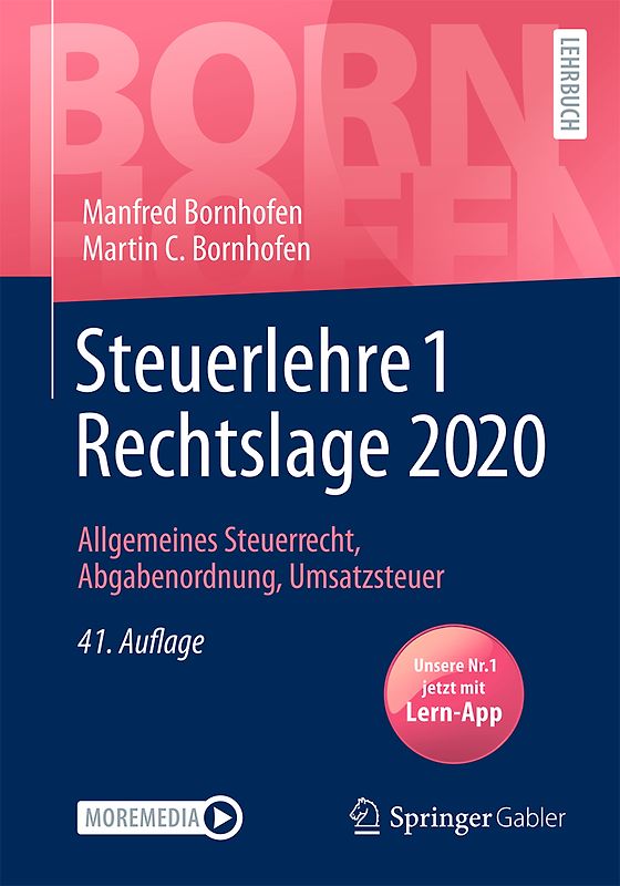 Steuerlehre 1 Rechtslage 2020