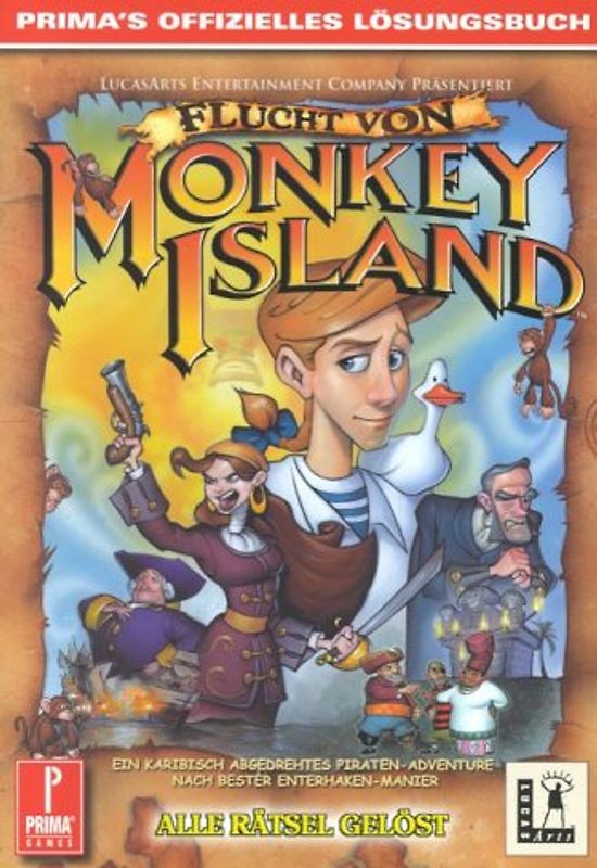 Monkey Island 4 - Prima's offzielles Lösungsbuch. Die Flucht von Monkey Island