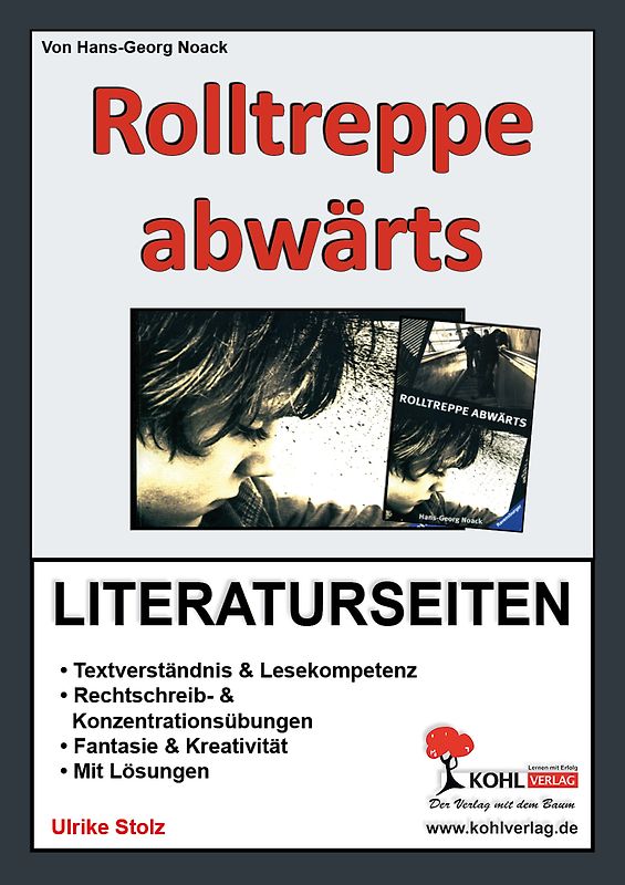 Rolltreppe abwärts - Literaturseiten