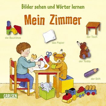 Bilder sehen und Wörter lernen: Mein Zimmer