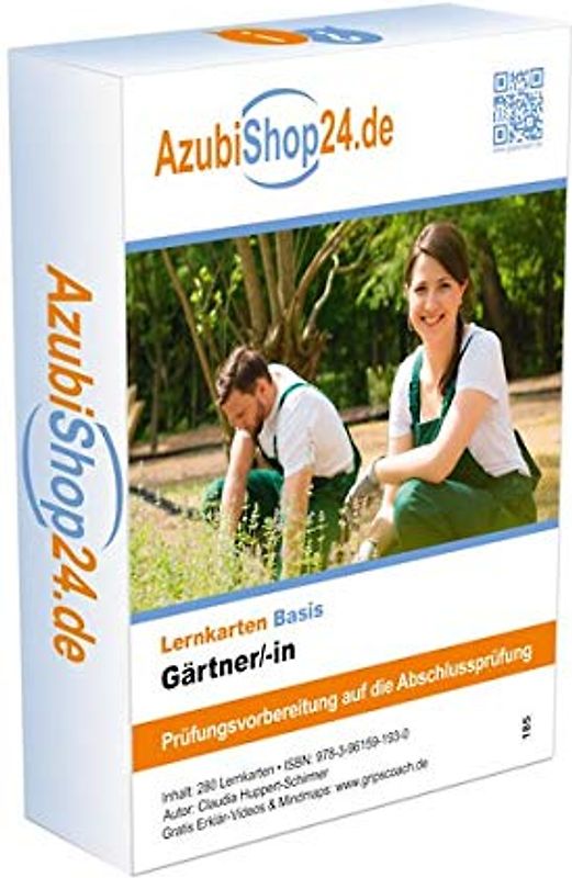 AzubiShop24.de Basis-Lernkarten Gärtner/-in
