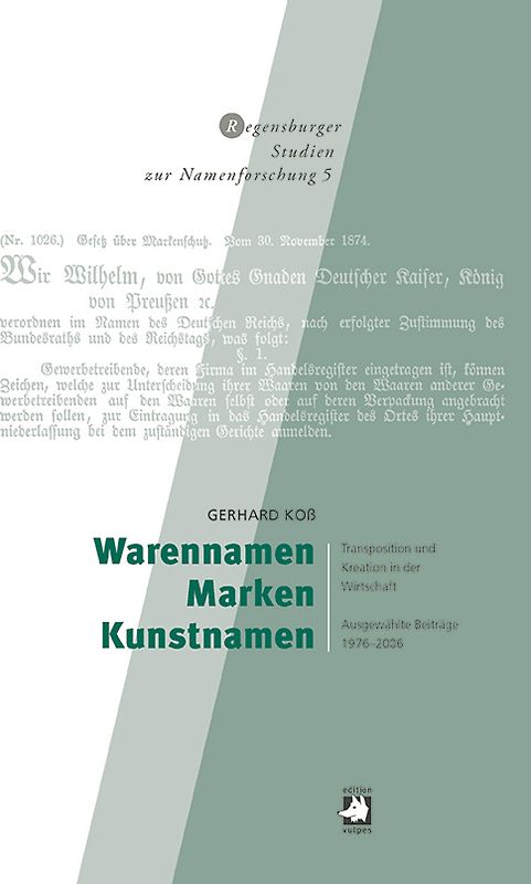 Warennamen - Marken - Kunstnamen