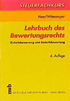 Lehrbuch des Bewertungsrechts