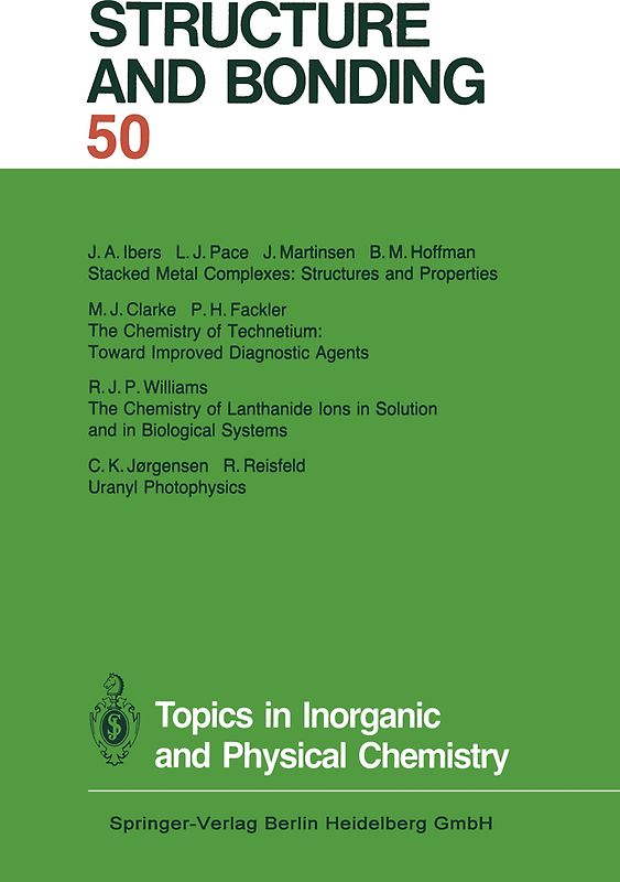 Topics in Inorganic and Physical Chemistry