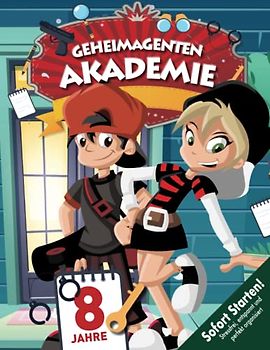 Akademie für Geheimagenten Schnitzeljagd (Kindergeburtstag) ab 8 Jahren: Mit dem Agenten-Armband geht es für euch auf eine spannende Schatzsuche voller Rätsel & Herausforderungen. (Bravo Schatzsuche)